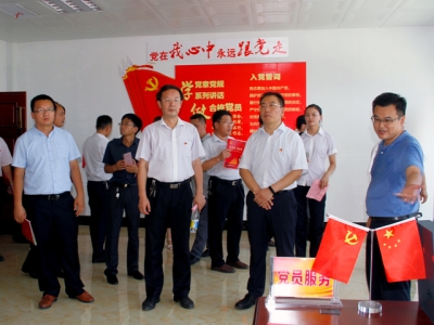 梁山縣委常委、組織部部長(zhǎng)王建一行蒞臨天意機(jī)械調(diào)研